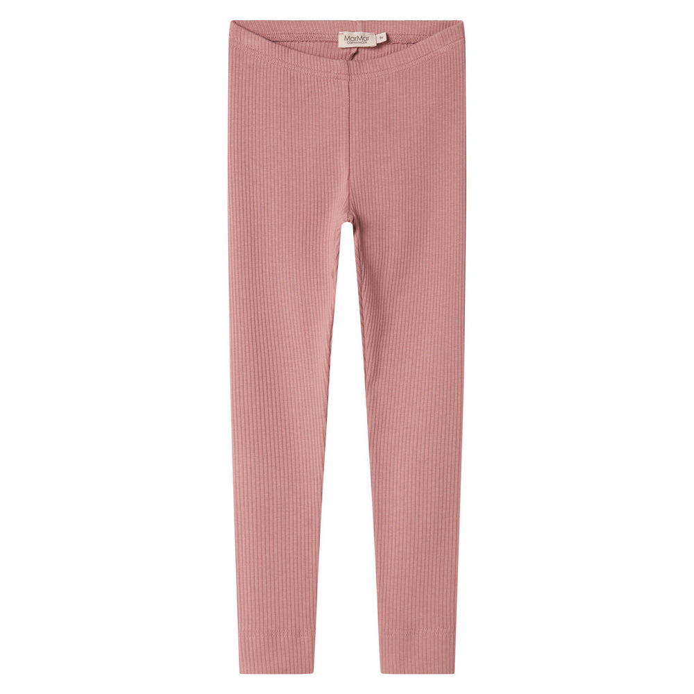 MarMar Copenhagen Ribbed Leggings Modal/Cotton - Rose Parfait