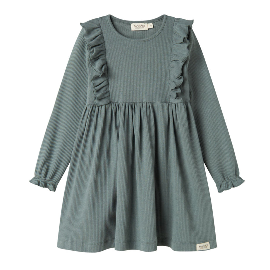 MarMar Copenhagen Dikte Modal/Cotton Dress - Dusty Green
