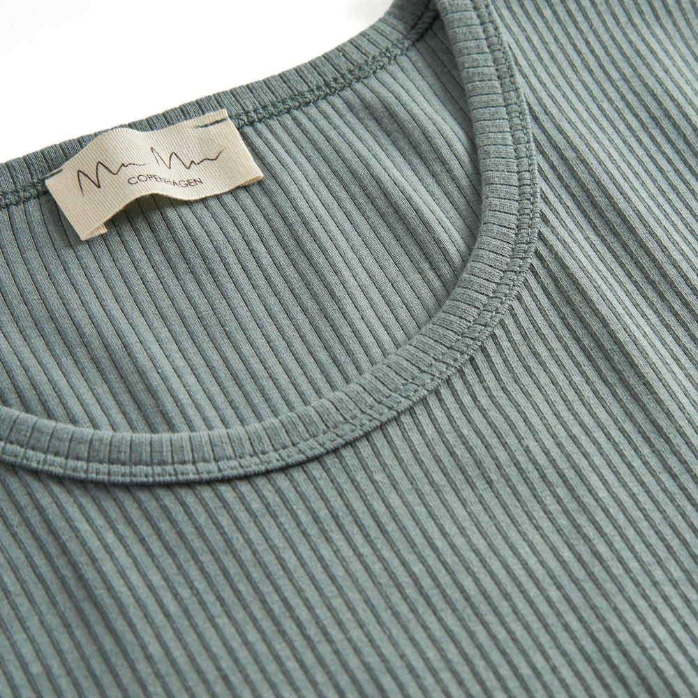 
                  
                    MarMar Copenhagen Women's Long Sleeve Cotton/Modal Tee Shirt - Dusty Green
                  
                