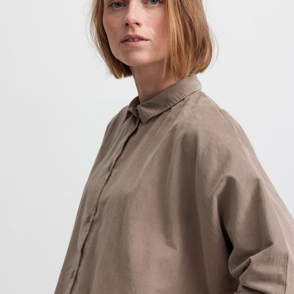 MarMar Copenhagen Women's Thanas Shirt - Mud