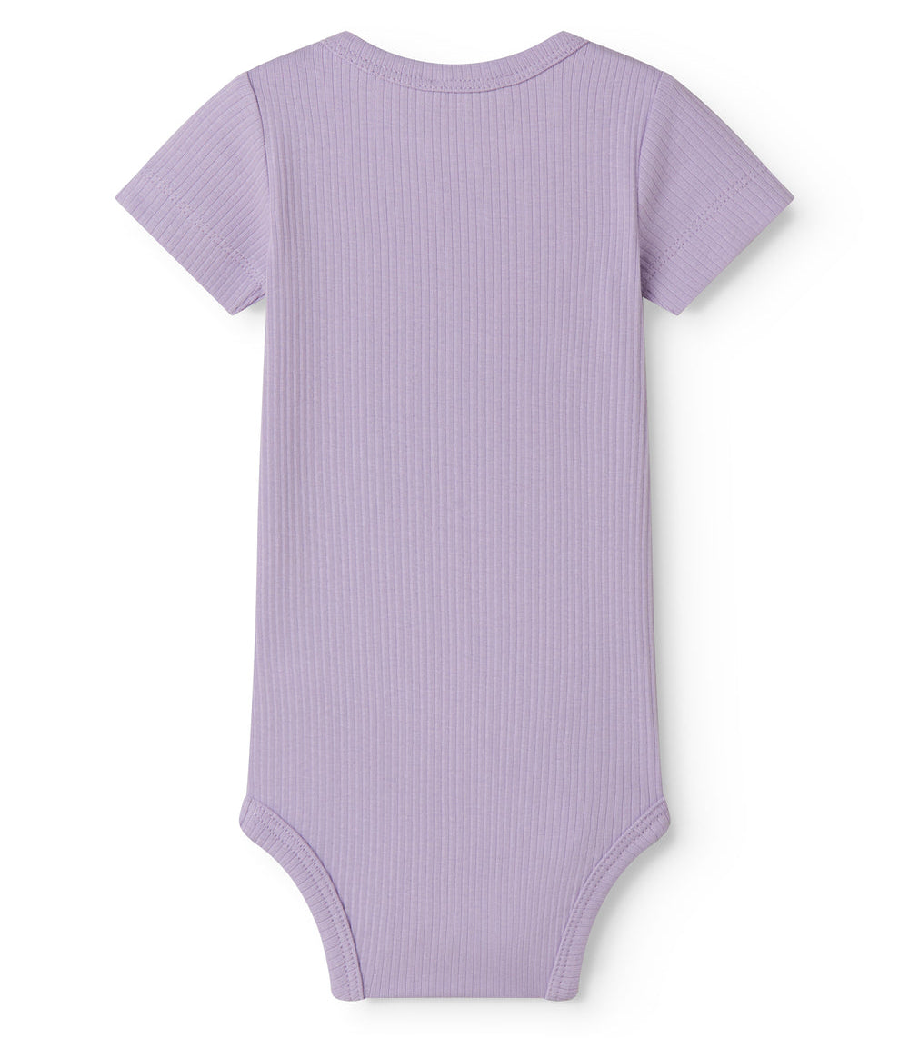 MarMar Copenhagen Short Sleeve Bodysuit Modal/Cotton - Lilacs