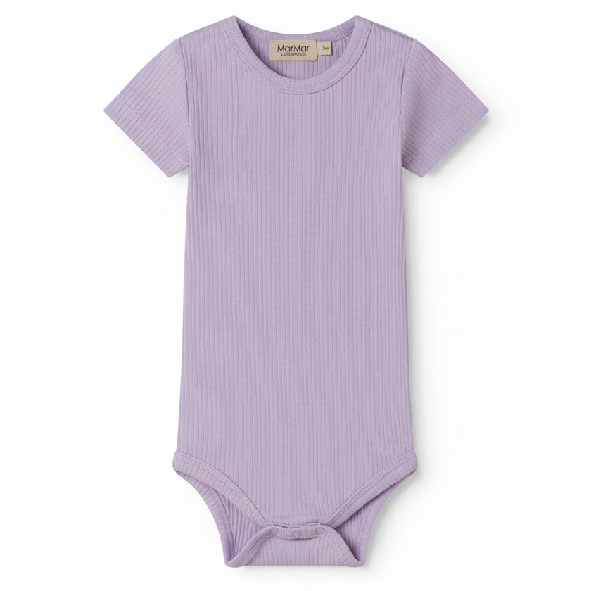 MarMar Copenhagen Short Sleeve Bodysuit Modal/Cotton - Lilacs