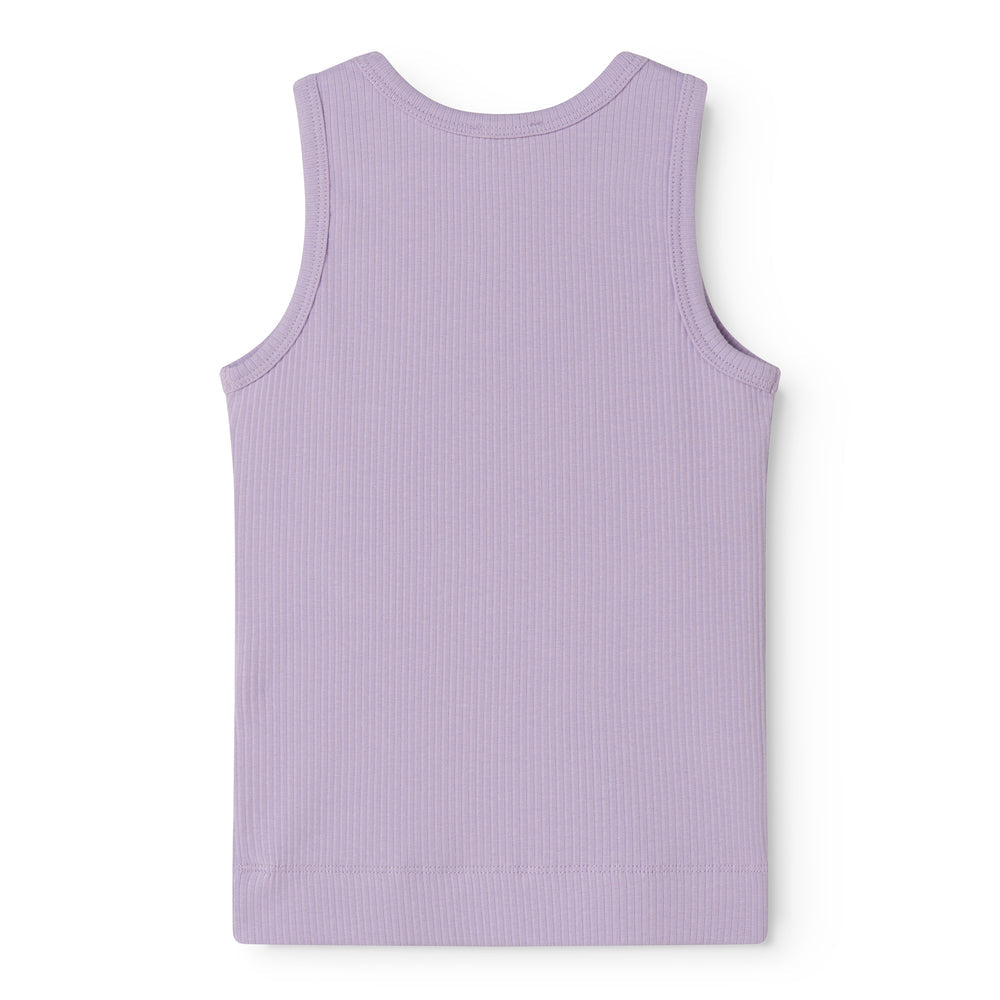 MarMar Copenhagen Mar Mar Sleeveless Modal/Cotton Tee - Lilacs