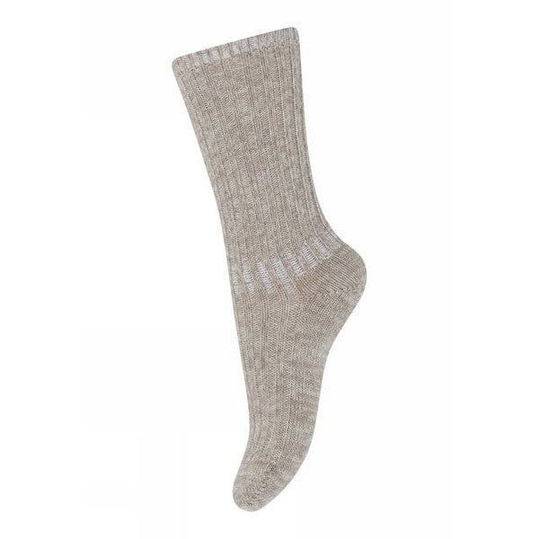 MP Denmark Adult Quinn Thick Merino Wool Socks - Oatmeal