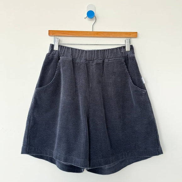 Le Bon Shoppe Soft Corduroy City Shorts - Charcoal