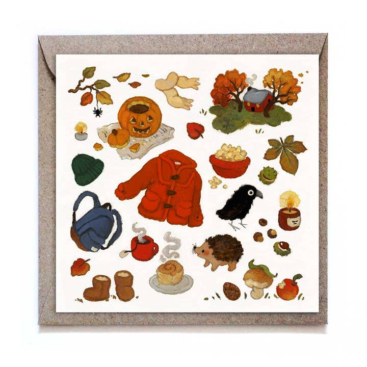 Studio Satsch Crisp & Golden Card