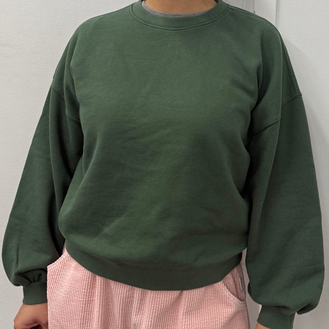 Le Bon Shoppe French Terry Core Sweatshirt - Cedar Green