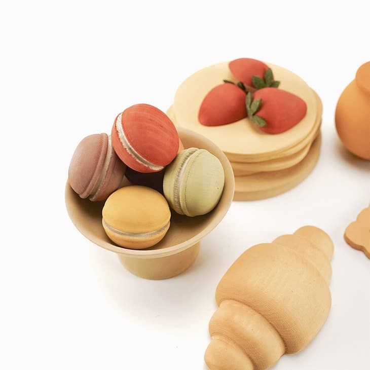 Sabo Concept Wooden Play Food Desserts Set