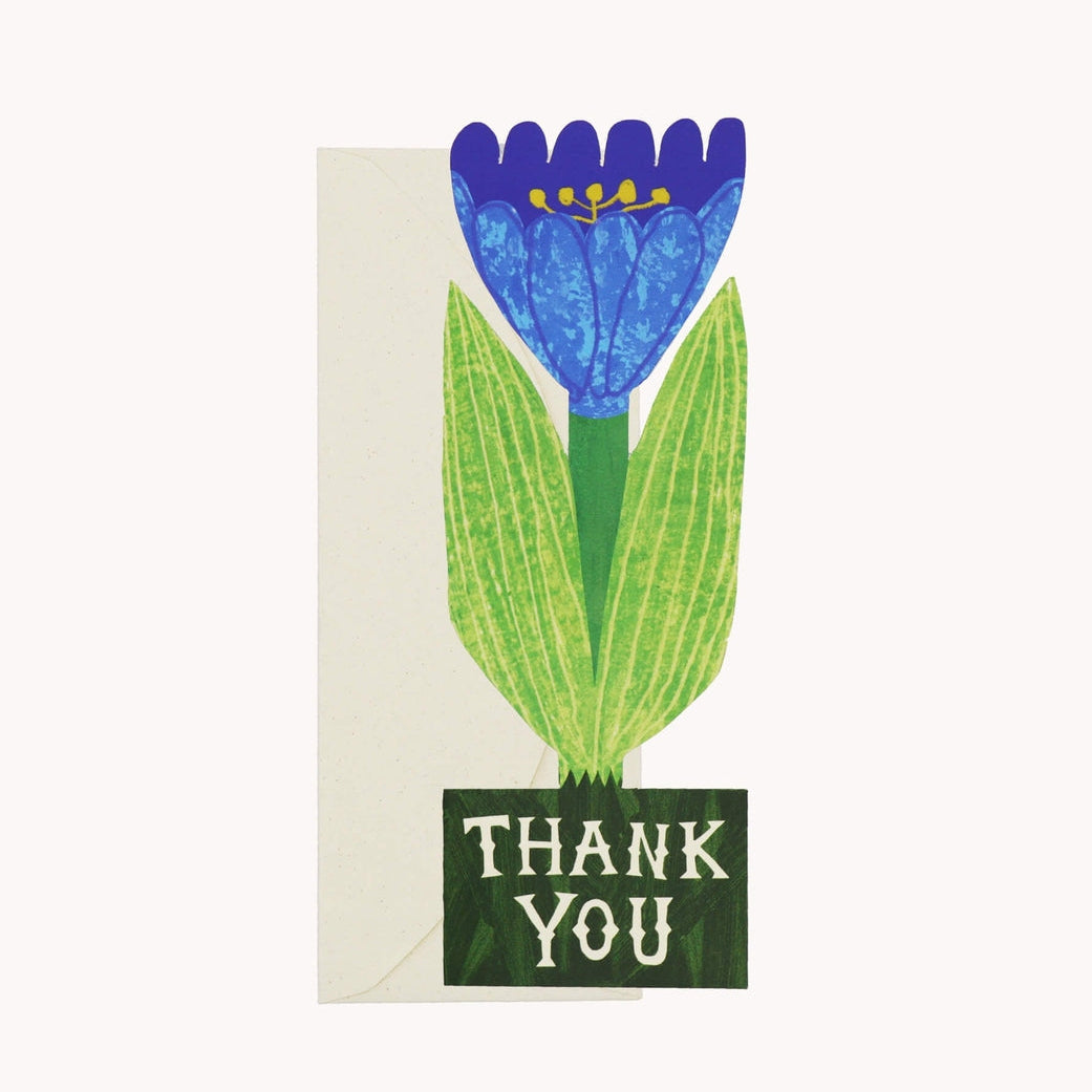 Hadley Paper Goods Thank You Tulip Greeting Card