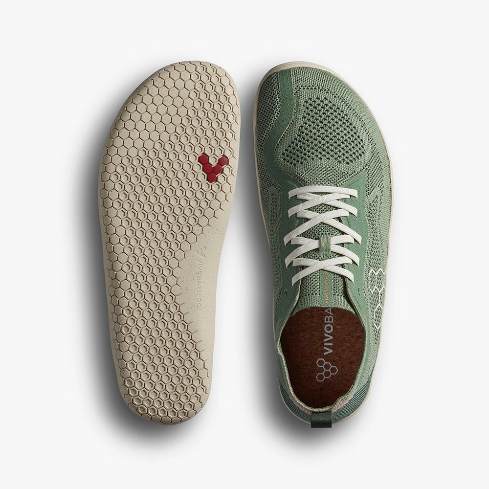 
                  
                    Vivobarefoot Vivo Barefoot Women's Primus Lite Knit Natural - Dusty Green
                  
                