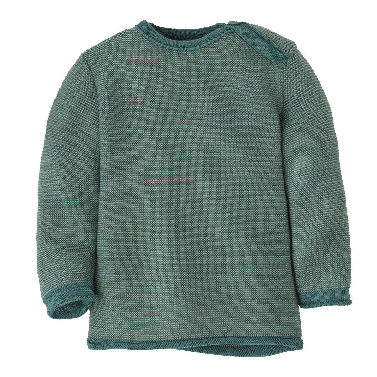 Disana Organic Merino Baby Jumper - Eucalyptus/Jade