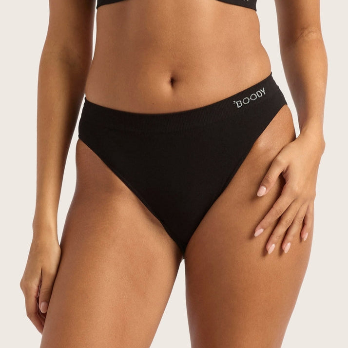 
                  
                    Boody Women's Classic Bikini - Black
                  
                