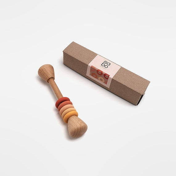 SABO Concept Rings Rattle / Flower