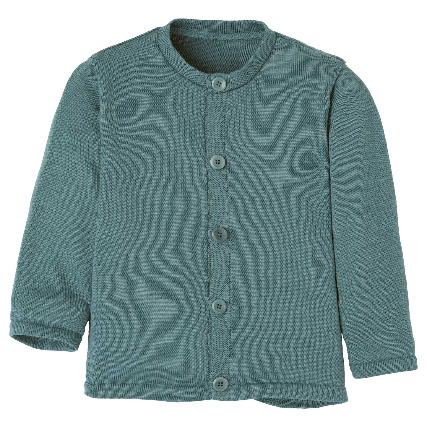 Disana Organic Merino Cardigan - Eucalyptus