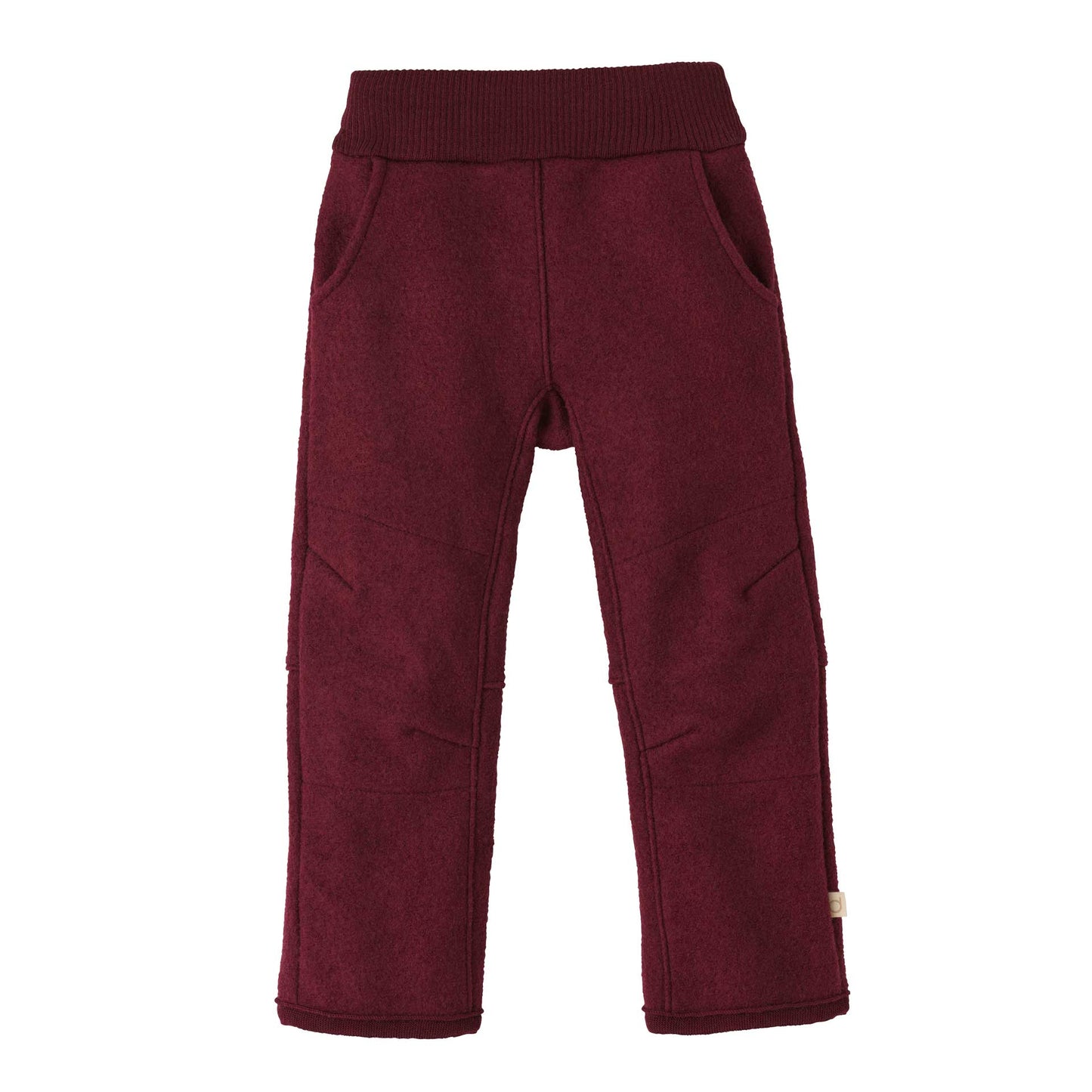 Disana Organic Boiled Wool Trousers - Cassis