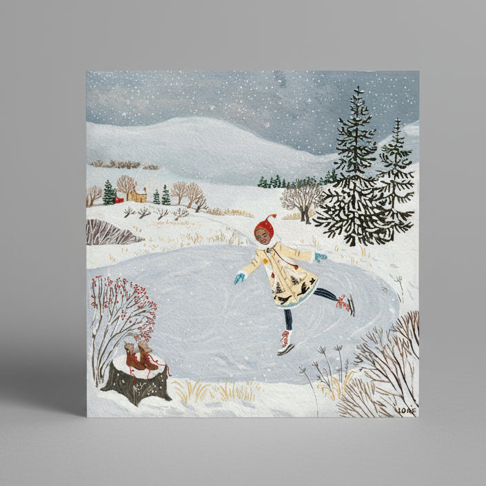 Loré Pemberton On Solstice Greeting Card