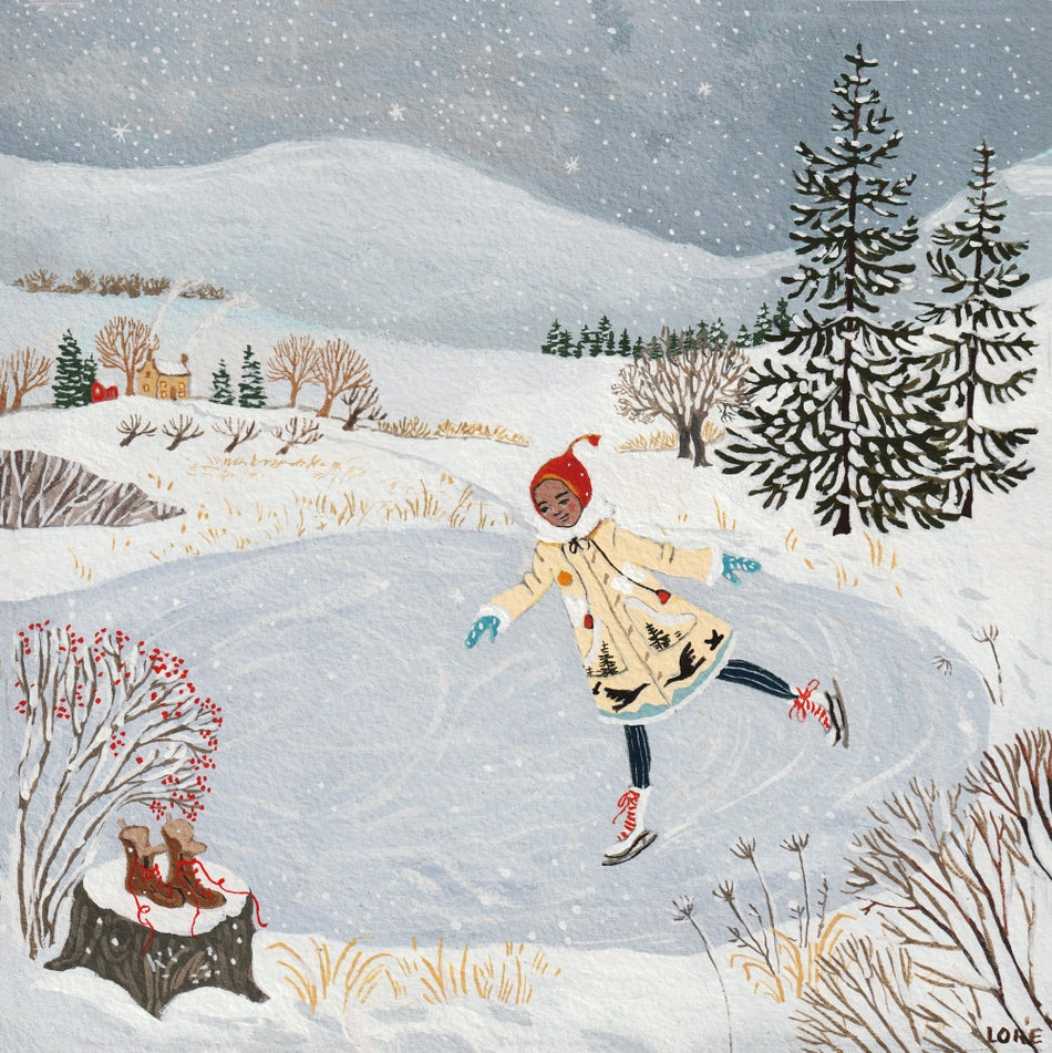 Loré Pemberton On Solstice Greeting Card