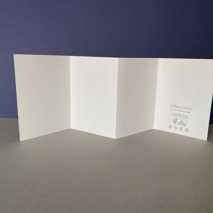 
                  
                    Brittany Davies Illustration Chicken Concertina Card
                  
                