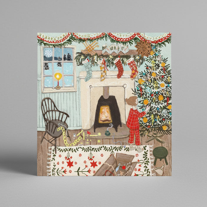 Loré Pemberton Merry and Bright Greeting Card