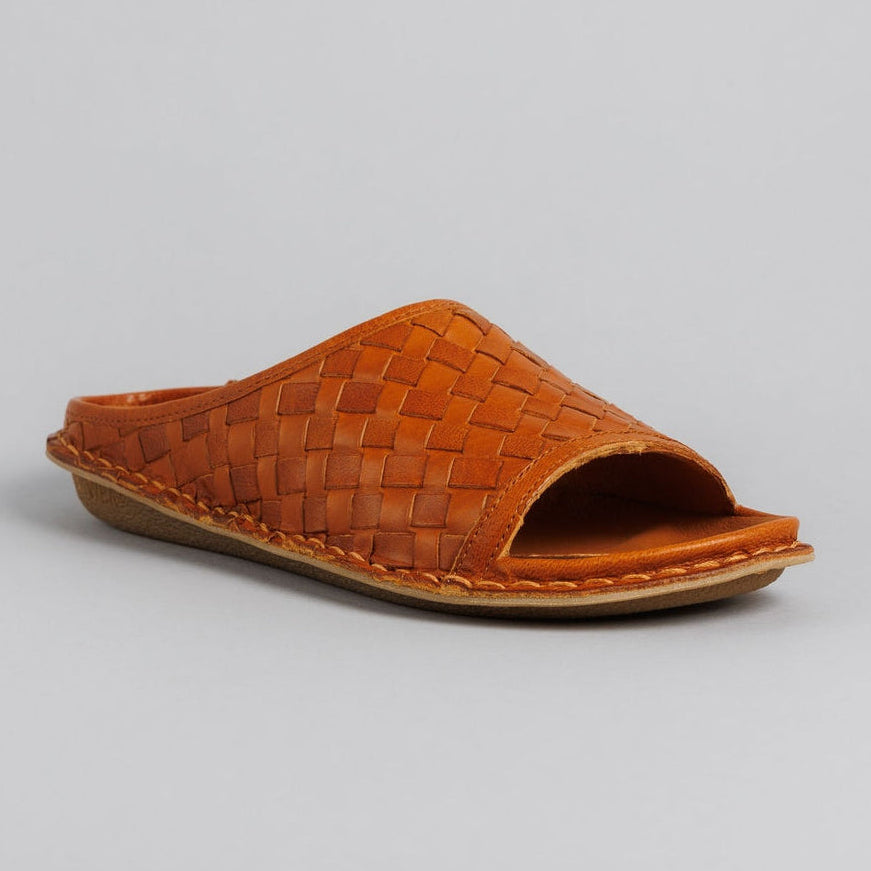 VIBAe Adults SAINT TROPEZ Woven - Cognac Brown