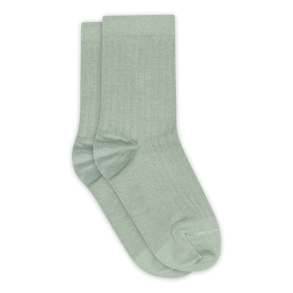 MP Denmark Cotton Rib Socks - Granite Green
