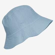  Huttelihut Cotton Muslin Bucket Hat - Citadel Blue