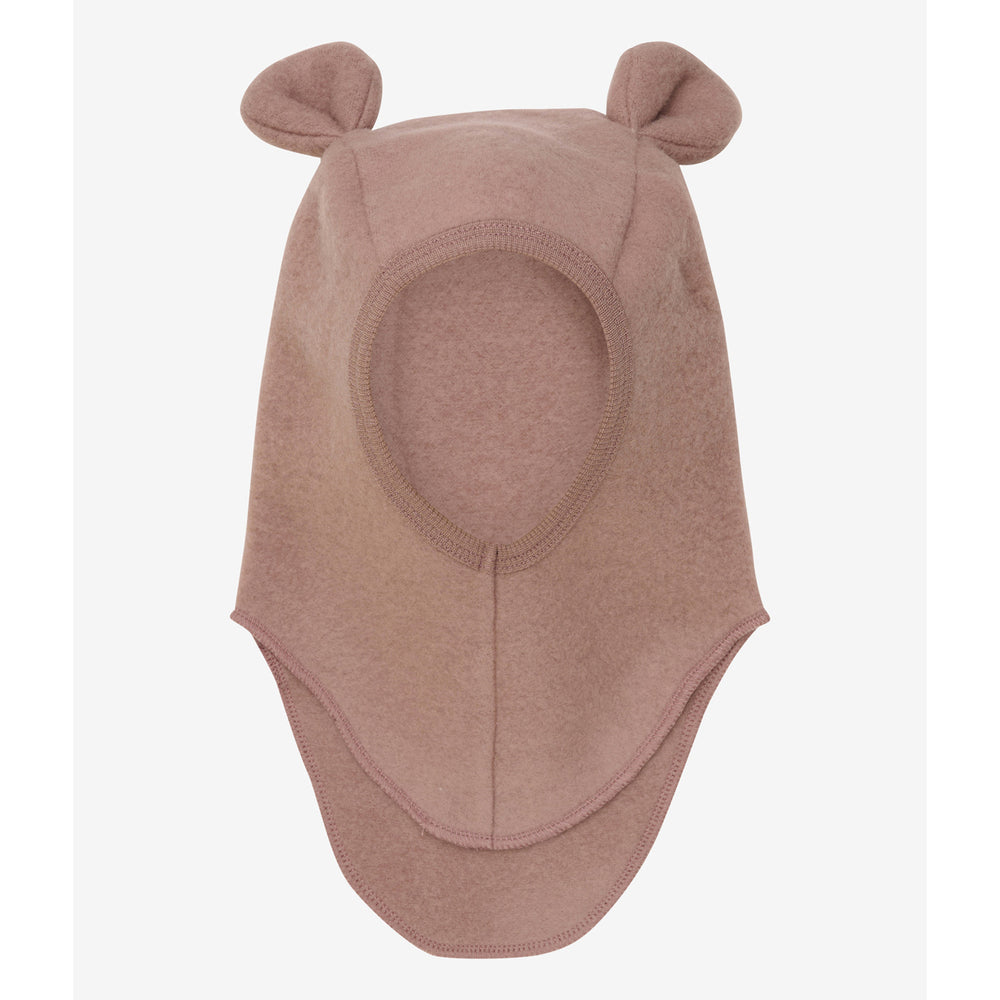 Huttelihut Bear Balaclava Wool Fleece - Burlwood
