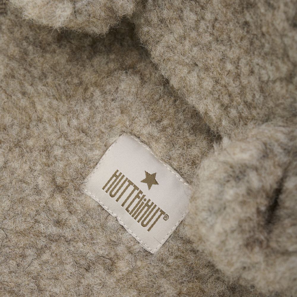 
                  
                    Huttelihut Bear Balaclava Wool Teddy - Camel Melange
                  
                