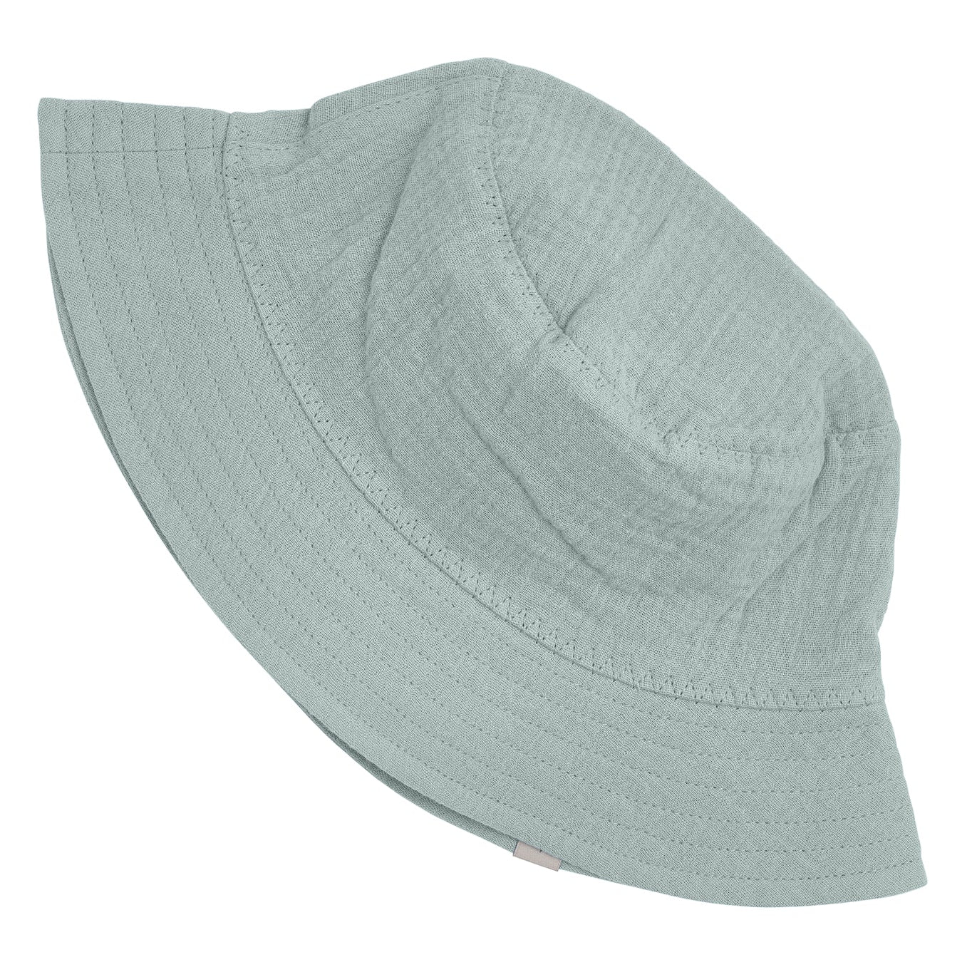 Huttelihut Cotton Muslin Bucket Hat - Gray Mist