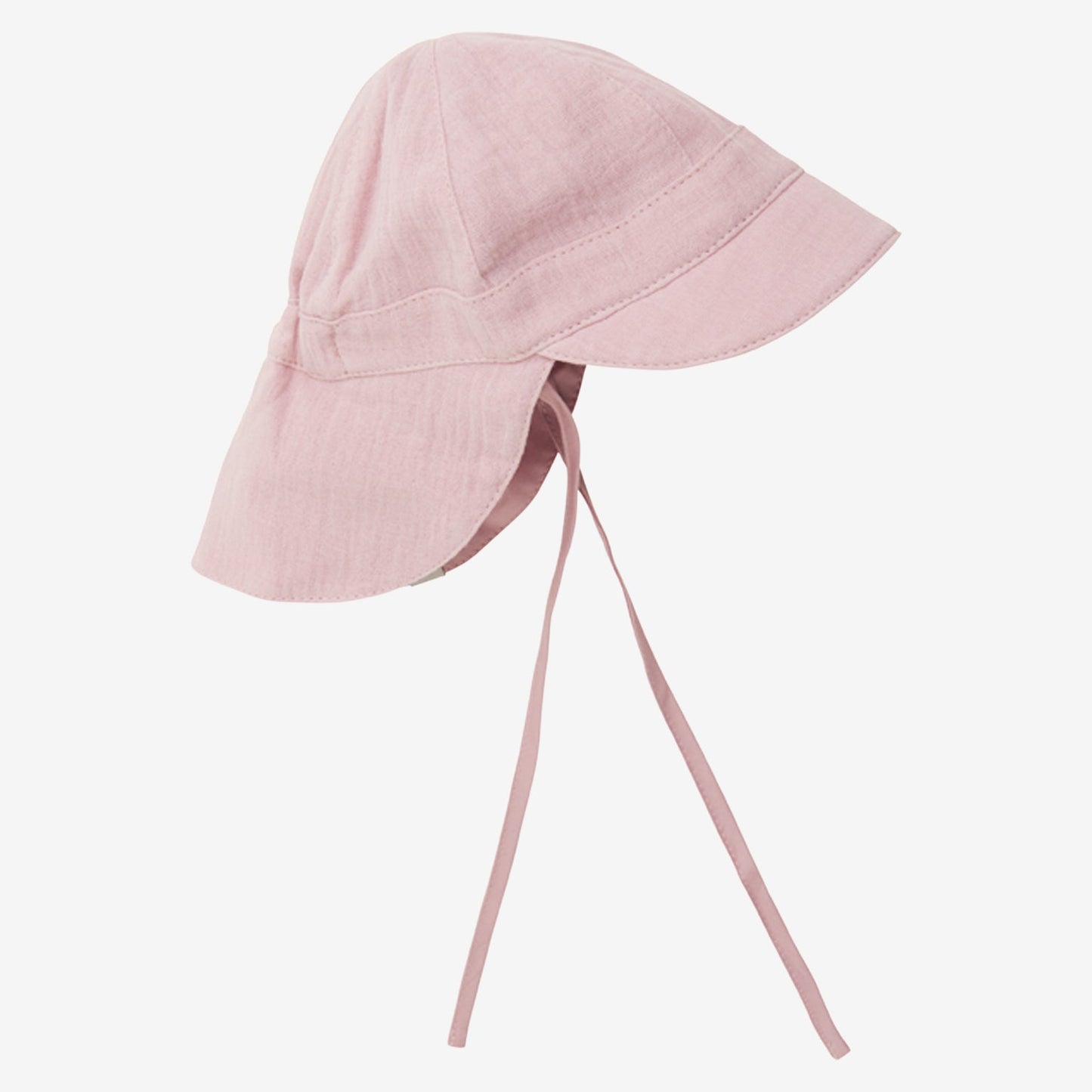 Huttelihut Safari Cotton Muslin Sun Hat - Pale Mauve