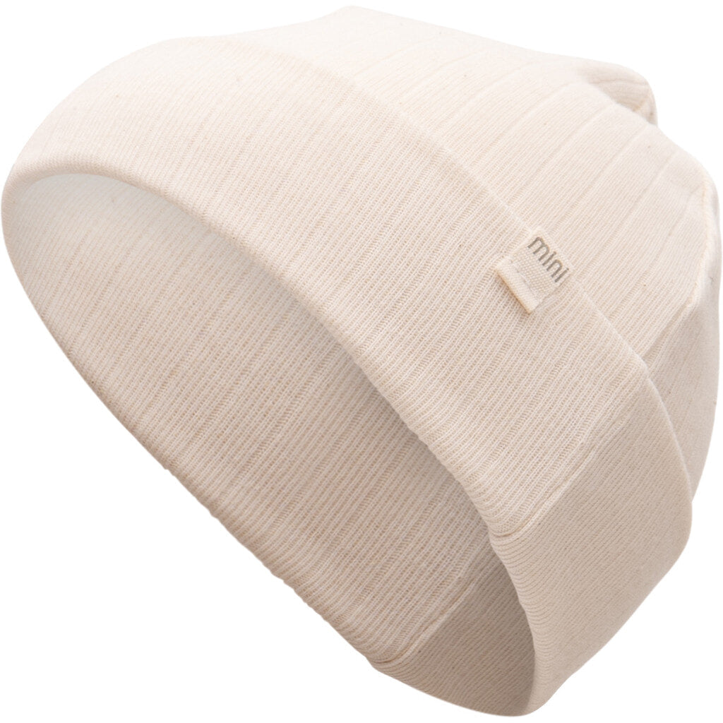 Minimalisma Nope Cotton Baby Hat - Nature