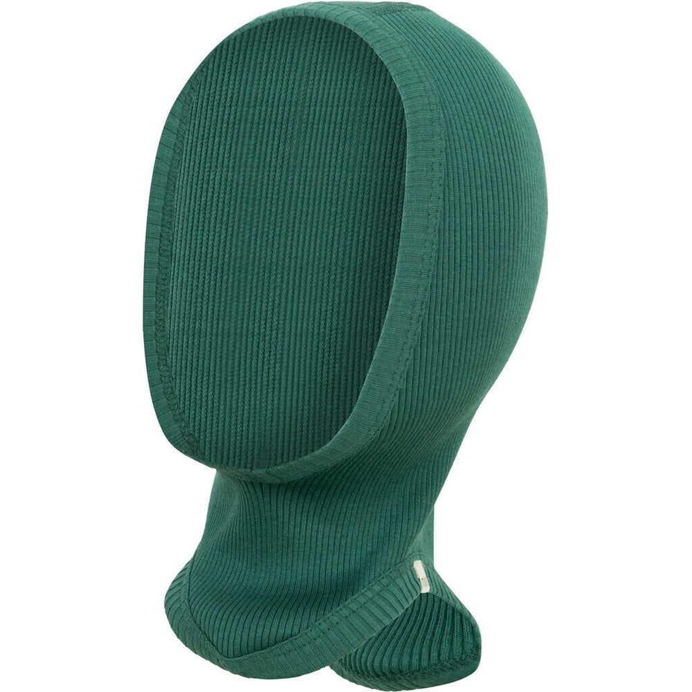 Minimalisma Belefant Silk/Cotton Balaclava - Emerald