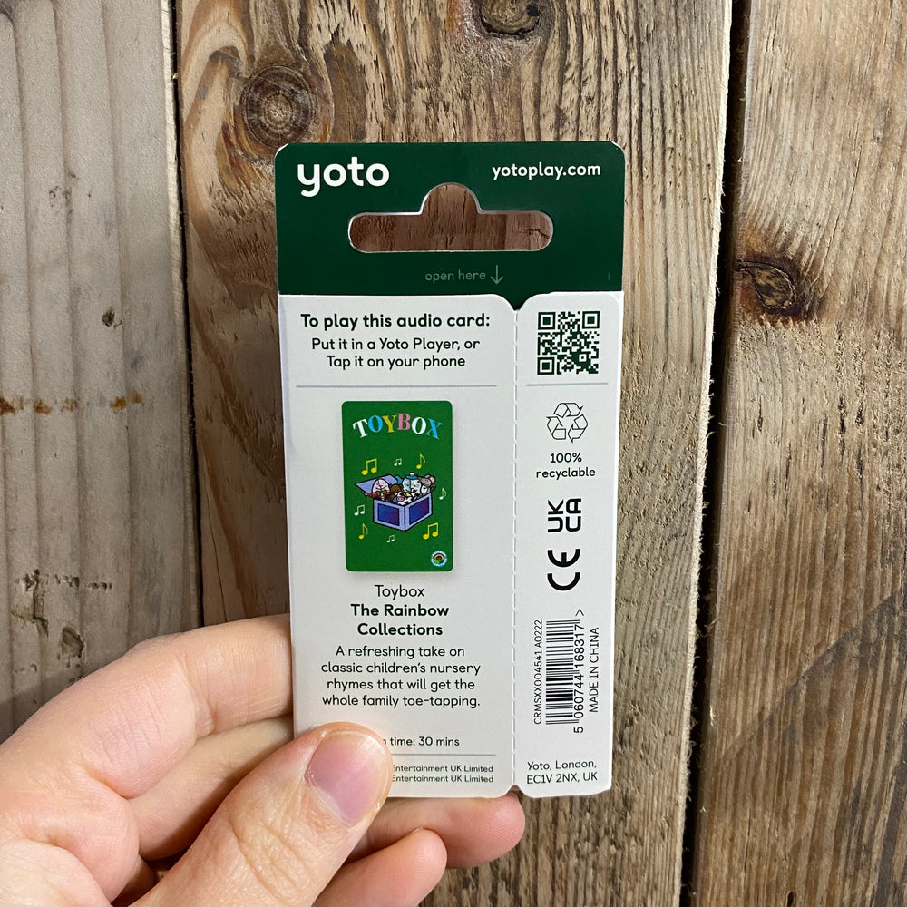 Toybox Yoto Card