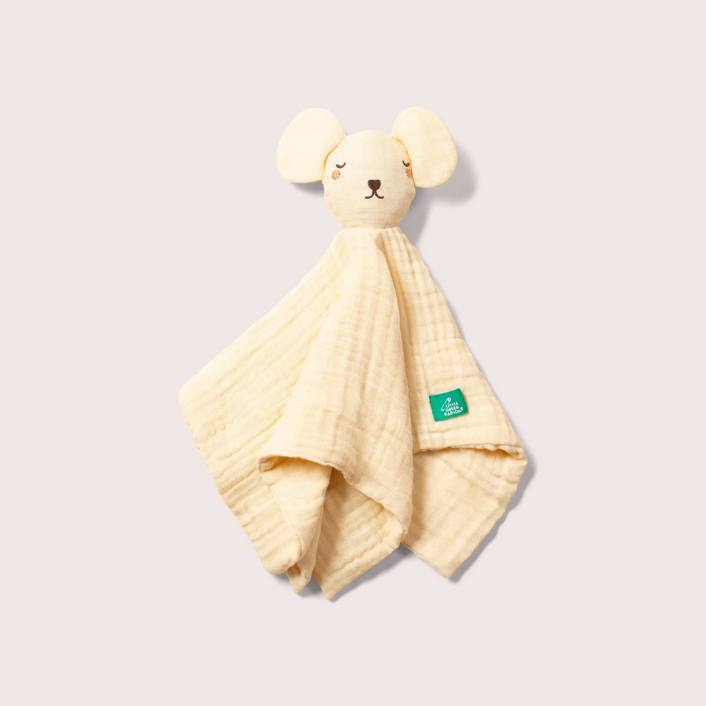 Mouse Organic Baby Comforter Toy