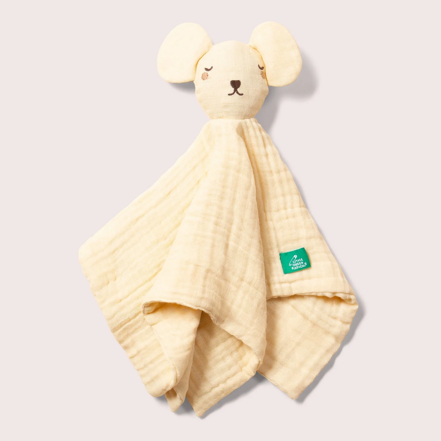 Mouse Organic Baby Comforter Toy