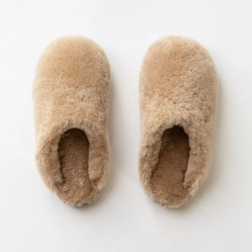 
                  
                    The Small Home Osk Sheepskin Mule Slippers
                  
                