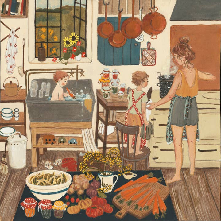 Loré Pemberton Summer Abundance Greeting Card