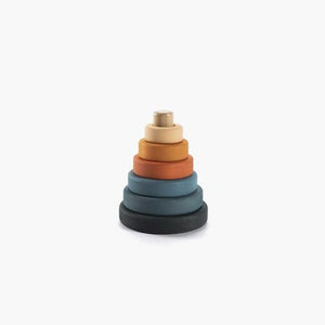 Sabo Concept Mini Wooden Ring Stacker - Tropics