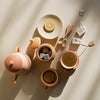 Sabo Concept Wooden Tea Set - Flower