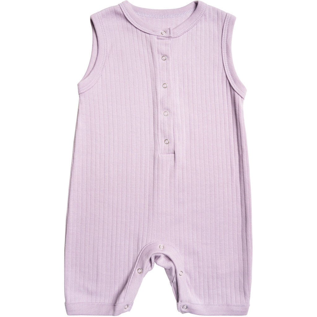 Minimalisma Noisy Organic Cotton Romper - Lilac