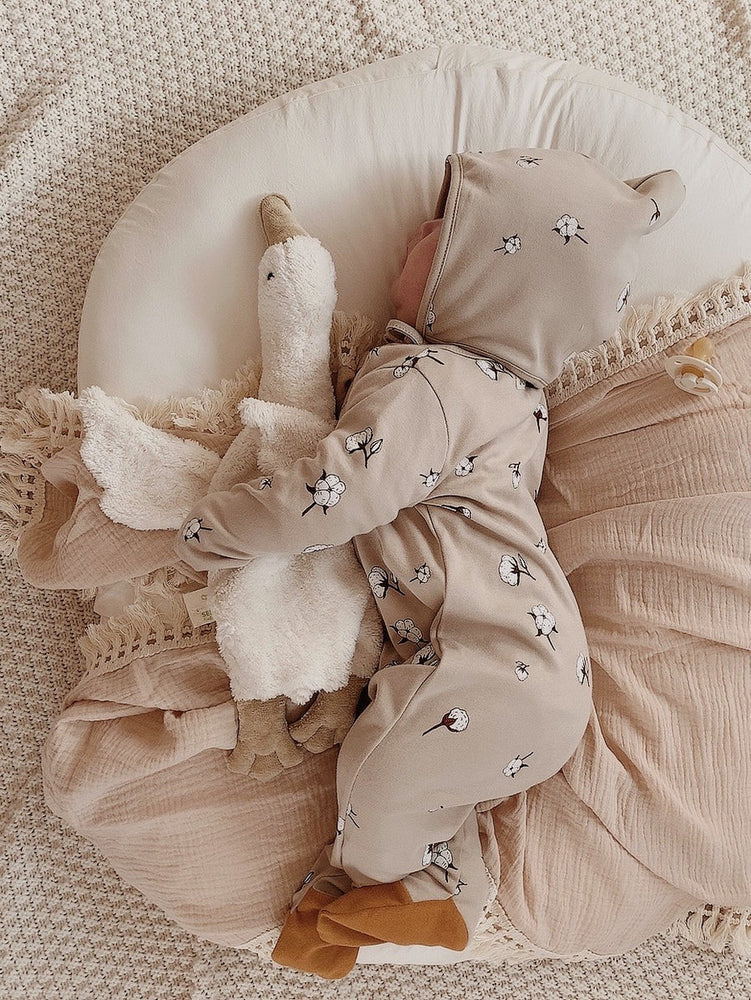 
                  
                    Organic Zoo Cottonfield Romper Suit w/ Contrast Feet
                  
                