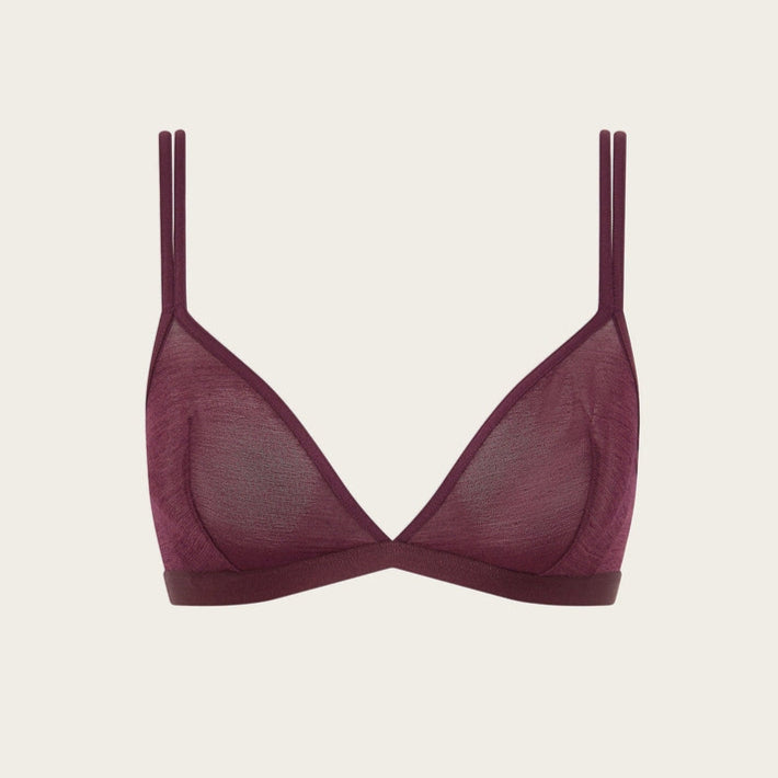 
                  
                    Boody FreeMesh Triangle Bralette - Fig
                  
                