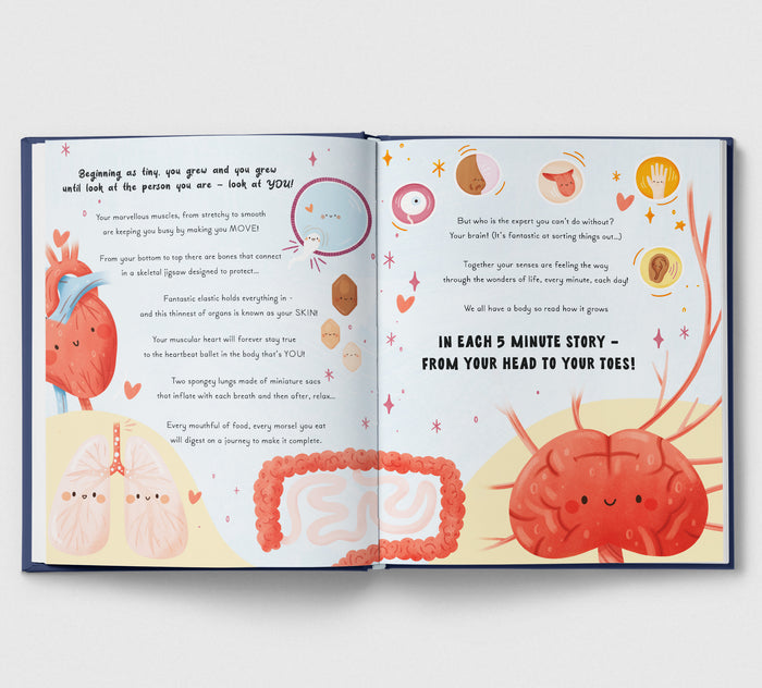 5 Minute Human Body Stories - Gabby Dawnay 9781915569042