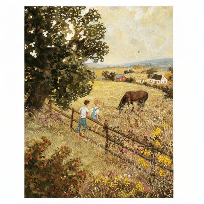 Loré Pemberton Summer's End Art Print