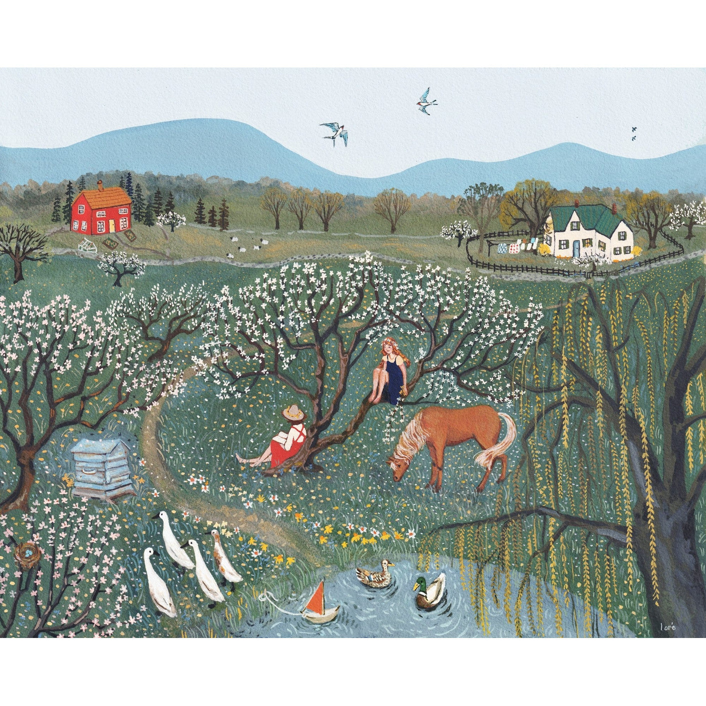 Loré Pemberton The Meeting Place Art Print