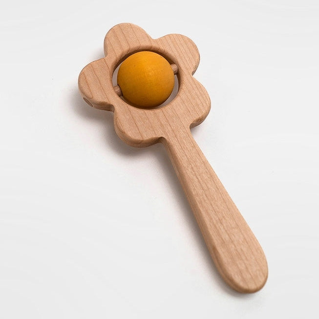 SABO Concept Flower Rattle / Yellow