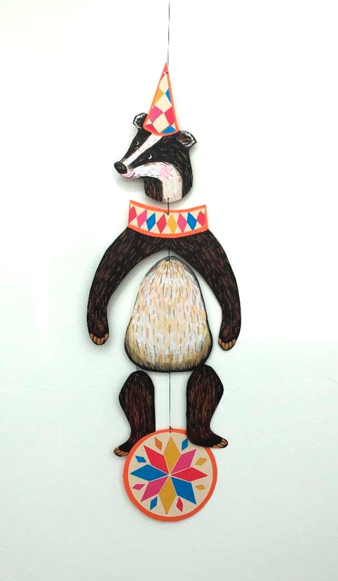 
                      
                        Wini-Tapp Kinetic Mobile - Nursery Circus Badger
                      
                    