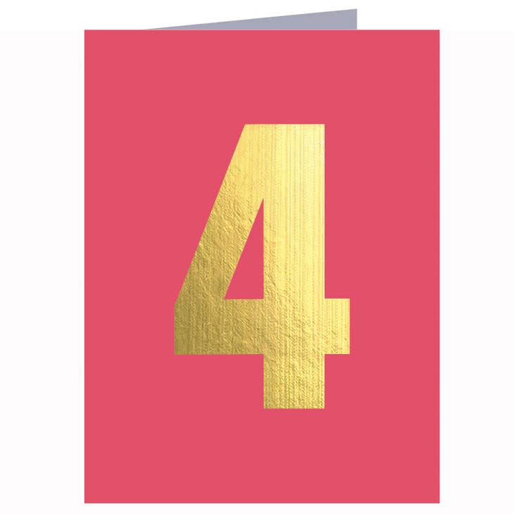 
                  
                    Kali Stileman Birthday Number Card 4
                  
                