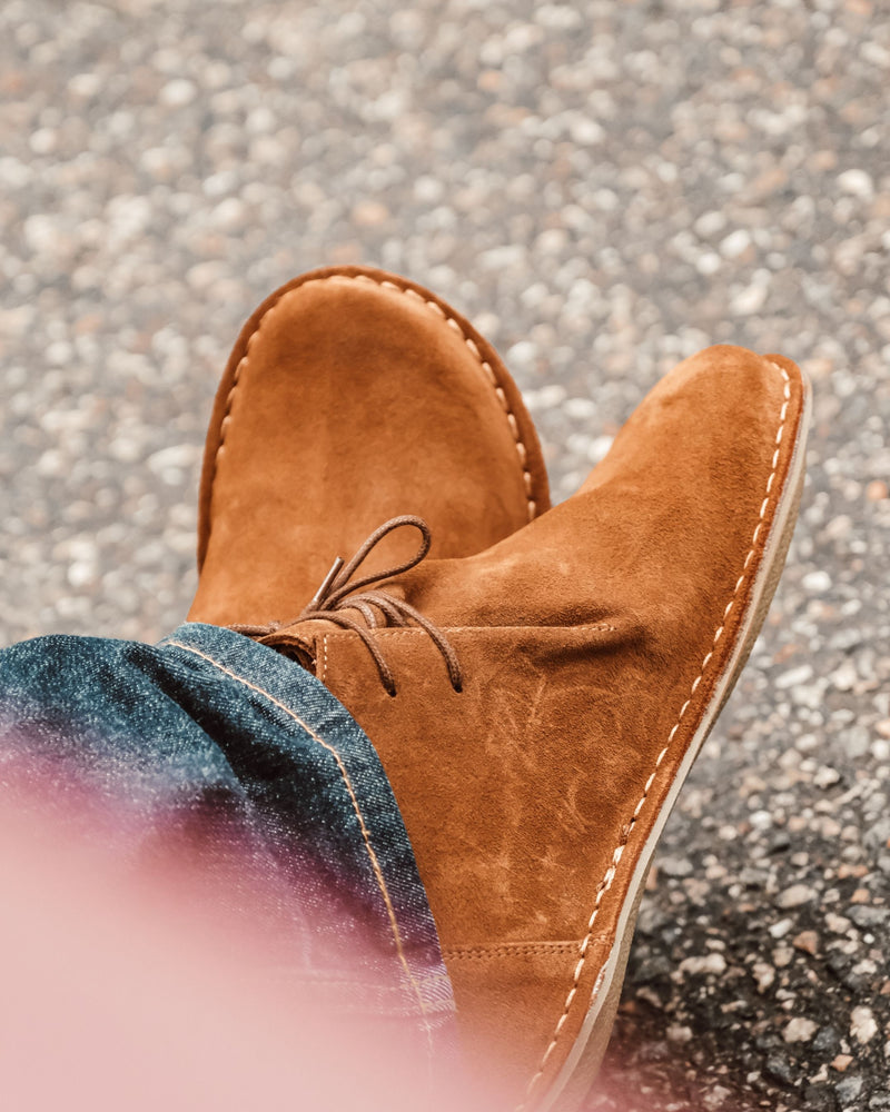 VIBAe Adults JTREE Boot Suede - Tan
