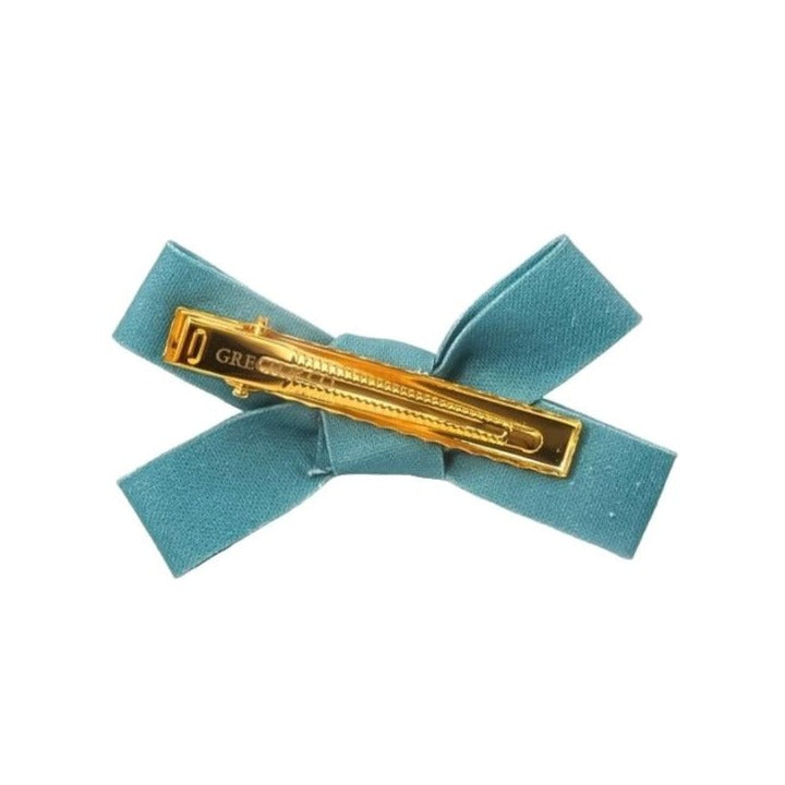 
                      
                        Grech & Co Bow Hair Clip - Laguna
                      
                    